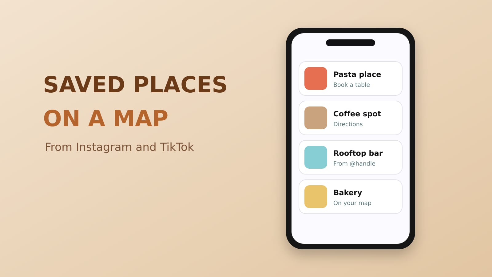 The Best App to Save Restaurants and Places From Instagram and TikTok (2026)