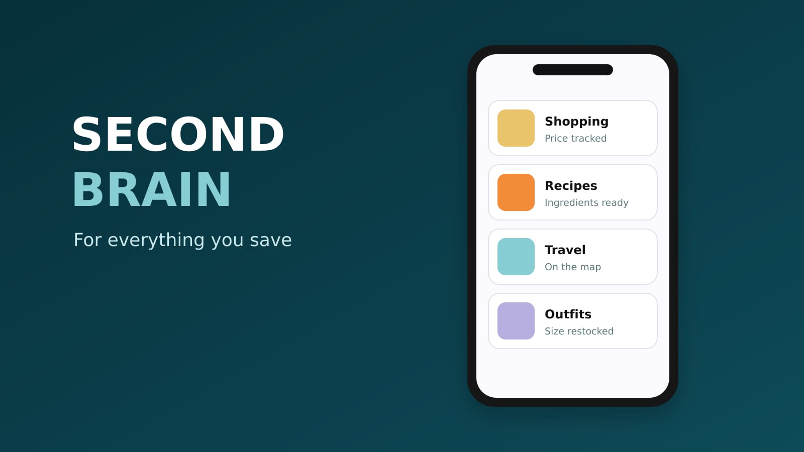 The Best Second Brain App for Everything You Save (2026)